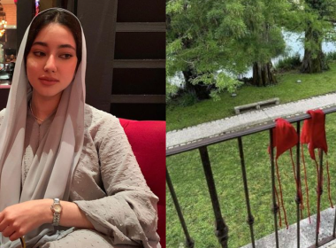 Ameera Khan upload gambar sidai bikini merah di balkoni rumah dikecam netizen