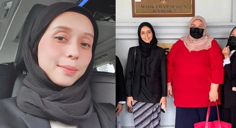 Peguam Hafidzah Hassan dan pengasas Rumah Bonda, Siti Bainun