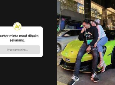 Opai atau Aliff Awang buka kaunter minta maaf selepas rakannya tampil jelaskan hal sebenar mengenai pemilikan kereta McLaren