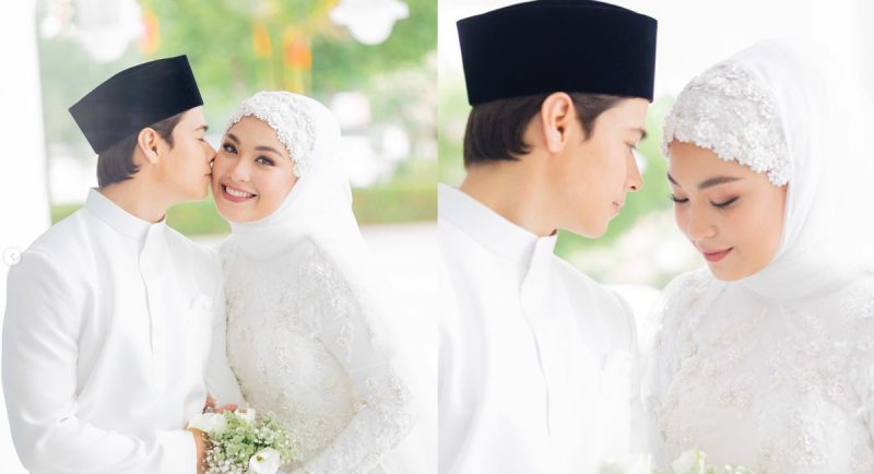 Janna Nick dan Dini Schatzmann selamat bernikah pagi hari ini di sebuah majlis tertutup yang diadakan di Langkawi.