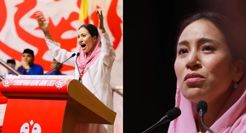Nooryana Najib mahu anaknya memakai baju melayu merah, nyanyi lagu UMNO dan kibar bendara parti satu hari nanti