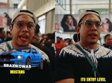 Suami kepada pelakon Fatin Afeefa, iaitu Opai, dikatakan menghina pemilik kenderaan lain yang dianggapnya bukan 'supercar'