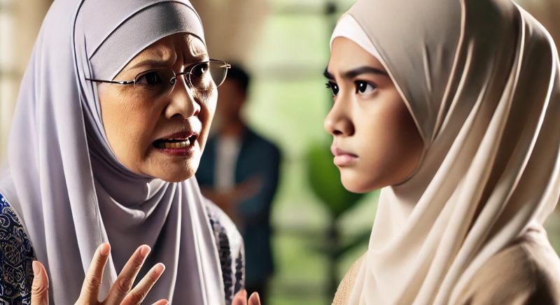 ibu teman lelaki minta wang alasan berkat