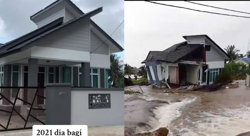 Rumah musnah akibat banjir