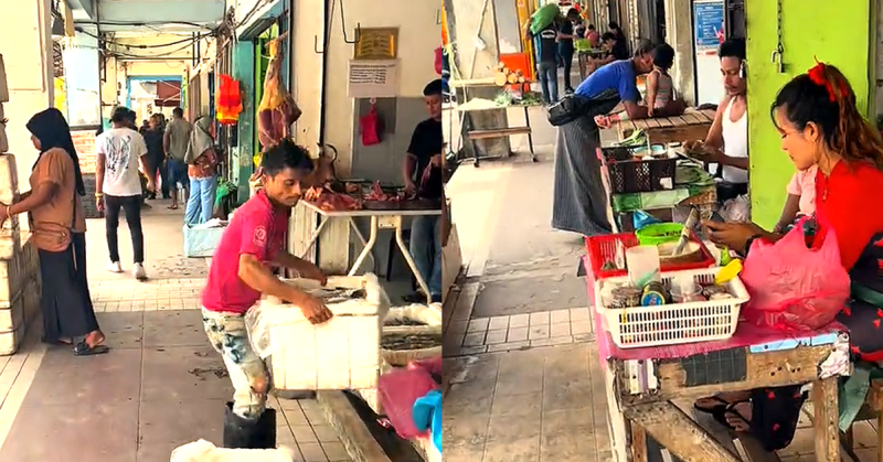 Peniaga warga asing