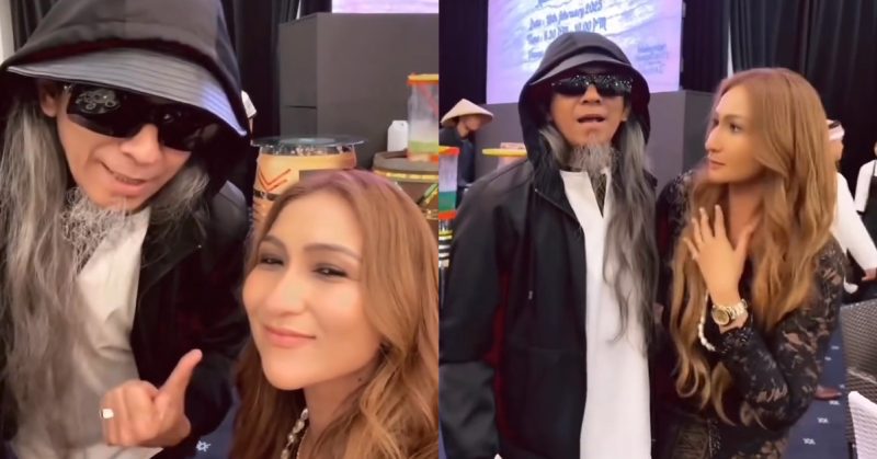 Saiful Apek berpelukan dengan Kak KM dalam video yang tular.