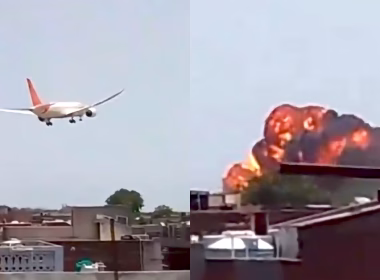 Detik pesawat Air India terbang rendah sebelum terhempas dan meletup di Ahmedabad