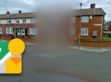 Rumah kabur di Google Street View sebagai langkah keselamatan