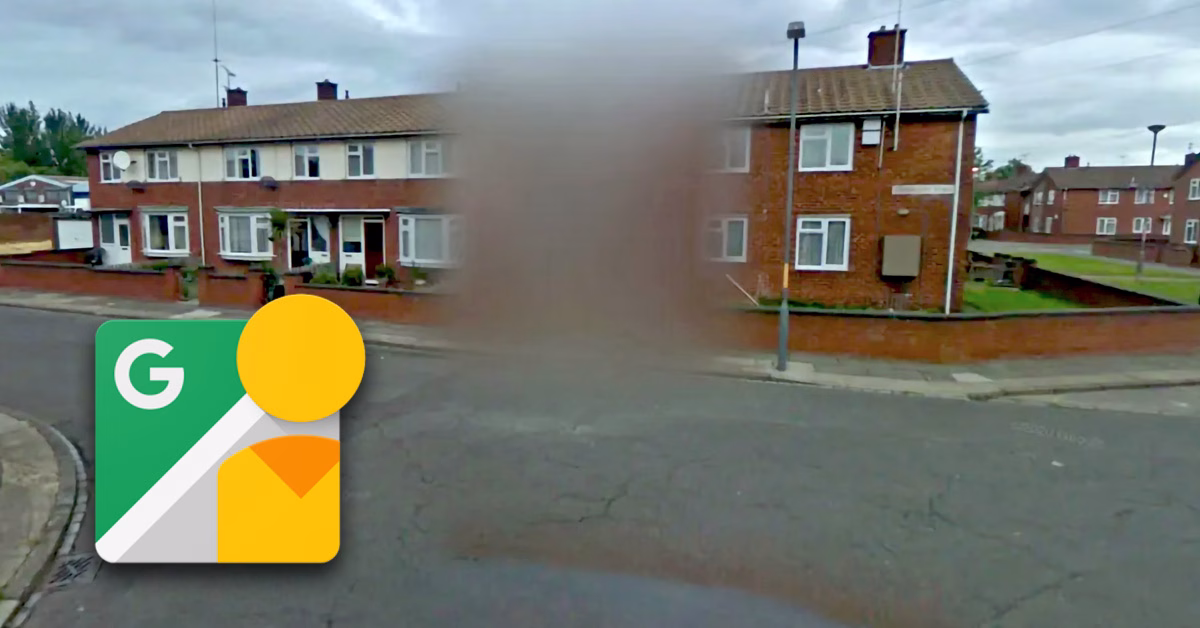 Rumah kabur di Google Street View sebagai langkah keselamatan