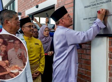Perdana Menteri Anwar Ibrahim menghadiri Majlis Sambutan 40 Tahun Pasar Tani di Putrajaya.