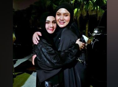 Zizi KIrana bersama adiknya, Nur Nazielah