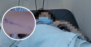 Pelajar perempuan terbaring di hospital selepas dibuli dan dipaksa makan makanan pedas, dengan tulisan hina ditemui di tangannya.
