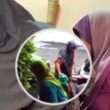 Rakaman CCTV menunjukkan insiden pergaduhan antara dua jiran wanita di Tangkak yang kini telah berdamai.
