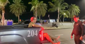 Polis Pattaya menahan lelaki Israel selepas cubaan mencuri derma kuil