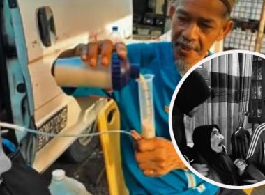 Caprice menzahirkan ucapan takziah atas pemergian isteri Pak Cik Ah Yauddin yang sebelum ini tular kerana kisah pengorbanan mereka di flat kos rendah tanpa lif.
