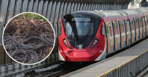Gangguan sistem semboyan Laluan Putrajaya akibat kecurian kabel berhampiran Stesen Kuchai.