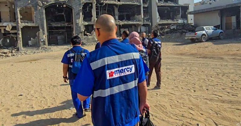 Pasukan MERCY Malaysia tiba di Gaza.