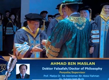 Ahmad Maslan terima PHD dari UUM