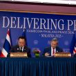 Perjanjian Damai Kuala Lumpur yang ditandatangani oleh Thailand dan Kemboja bulan lalu.