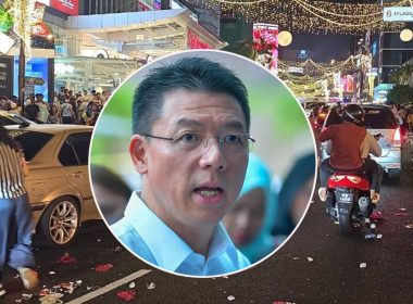 Nga Kor Ming kesal dengan tindakan mencemarkan pusat bandar pada malam perayaan.