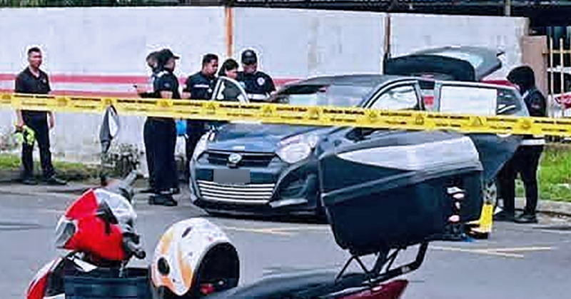 Kereta berkunci di parkir awam, kes dua remaja mati mengejut di Sandakan