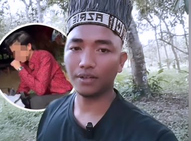 Lelaki Orang Asli mengulas mengenai adab dan hormat ketika kunjungan pempengaruh ke kampung suku Batek di Pahang.
