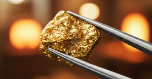 Ilustrasi kenaikan harga emas global selepas penemuan emas Saudi Arabia