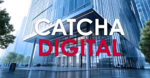 Pejabat korporat moden melambangkan prestasi kewangan kukuh Catcha Digital FY2025