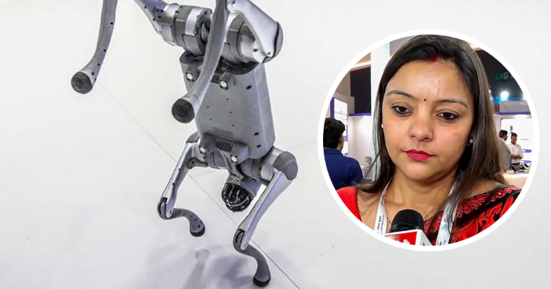 Kontroversi sidang AI India libatkan robot anjing teknologi yang didakwa sebagai ciptaan universiti tempatan.