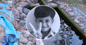 Lokasi kolam ikan di Kampung Perik yang mengorbankan nayawa kanak-kanak berusia empat tahun.