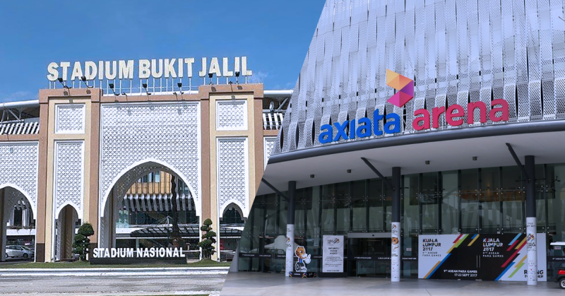 Penjenamaan semula Stadium Nasional Bukit Jalil kepada TM Stadium Nasional dan Stadium Putra kepada Unifi Arena