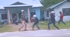 Polis menahan tiga lelaki dalam kes rusuhan bersenjata parang di Telok Panglima Garang