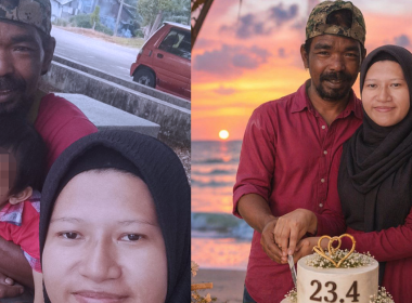 Netizen bantu sunting gambar keluarga sambutan hari jadi dengan latar cantik dan suasana mesra