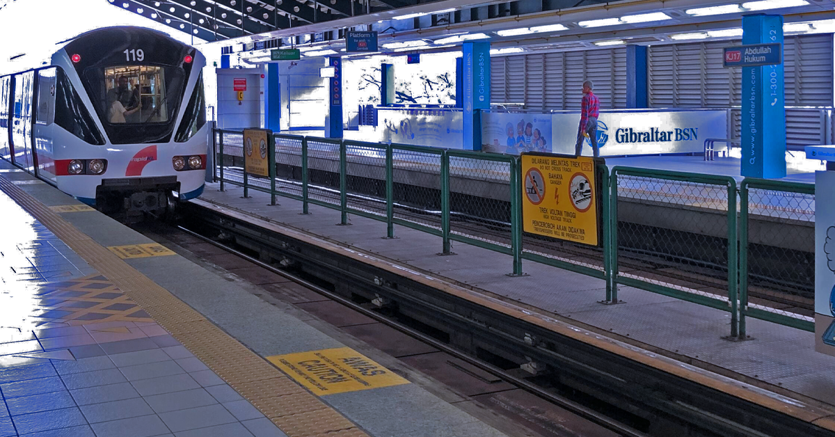 Dua remaja ditahan selepas menceroboh landasan di Stesen LRT Muhibbah untuk berjoget