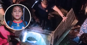 Pasukan bomba menjalankan operasi mencari dan menyelamat kanak-kanak yang dikhuatiri lemas di longkang Puncak Alam