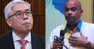 Suasana tegang di Konvesyen Keadilan Johor apabila ucapan Ramanan dicelah Hassan karim.