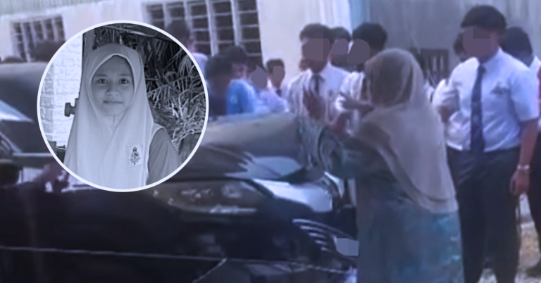 Kawasan SMK Tanjung Mas Kota Bharu lokasi pelajar Tingkatan Satu maut dirempuh kereta