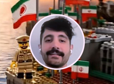 Animasi video LEGO karya Mahdi Hemmat yang menggambarkan isu konflik semasa Iran, Amerika Syarikat dan Israel