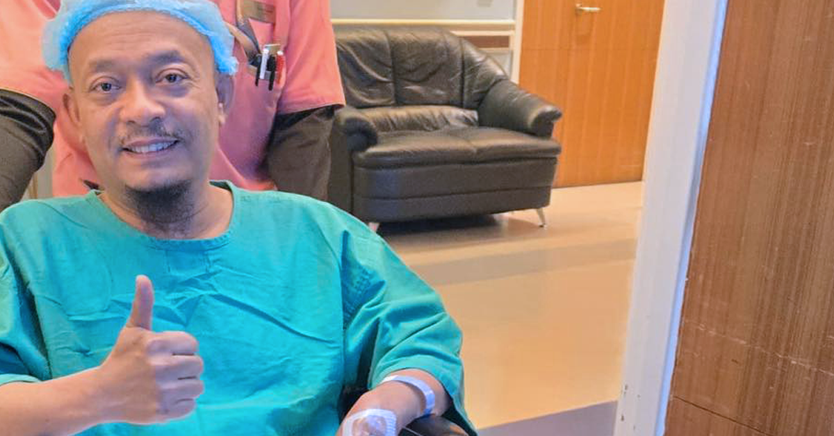 Ustaz Kazim Elias berkerusi roda mohon doa orang ramai