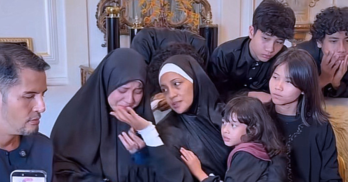 Anak Norish Karman Amanda sebak menerima bantuan kewangan daripada Datuk Aliff Syukri.