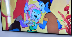 Animasi di sebuah stesen televisyen didakwa ada unsur pasangan sejenis.