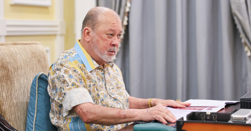 Sultan Ibrahim berkenan hulur sumbangan kepada mangsa kebakaran di Sandakan