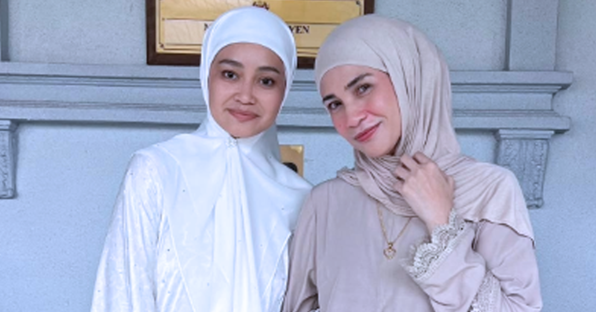 Izreen Azminda meluahkan rasa syukur selepas pertikaian dengan Intan Salleh diselesaikan secara baik