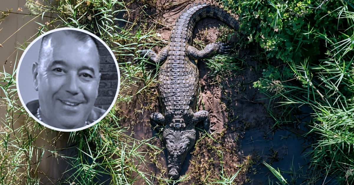 Buaya yang dikenalpasti membaham pemilik hotel.