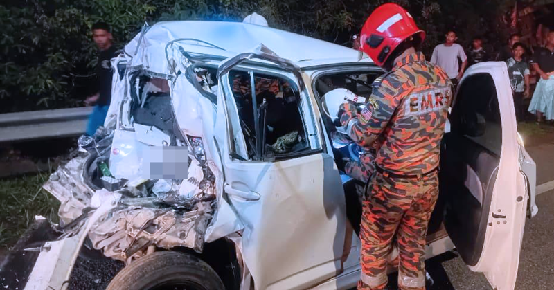 Kemalangan melibatkan sebuah Perodua Myvi dan lori di Baling mengorbankan bayi lelaki berusia lima bulan.