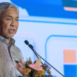 Ahmad Zahid Hamidi berucap mengenai isu perpaduan kaum dan penggunaan istilah Type M, C dan I di media sosial.