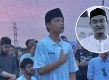 Anak sulung Allahyarham Dr Aiman menyampaikan ucapan selepas pengebumian yang menyentuh hati ramai.