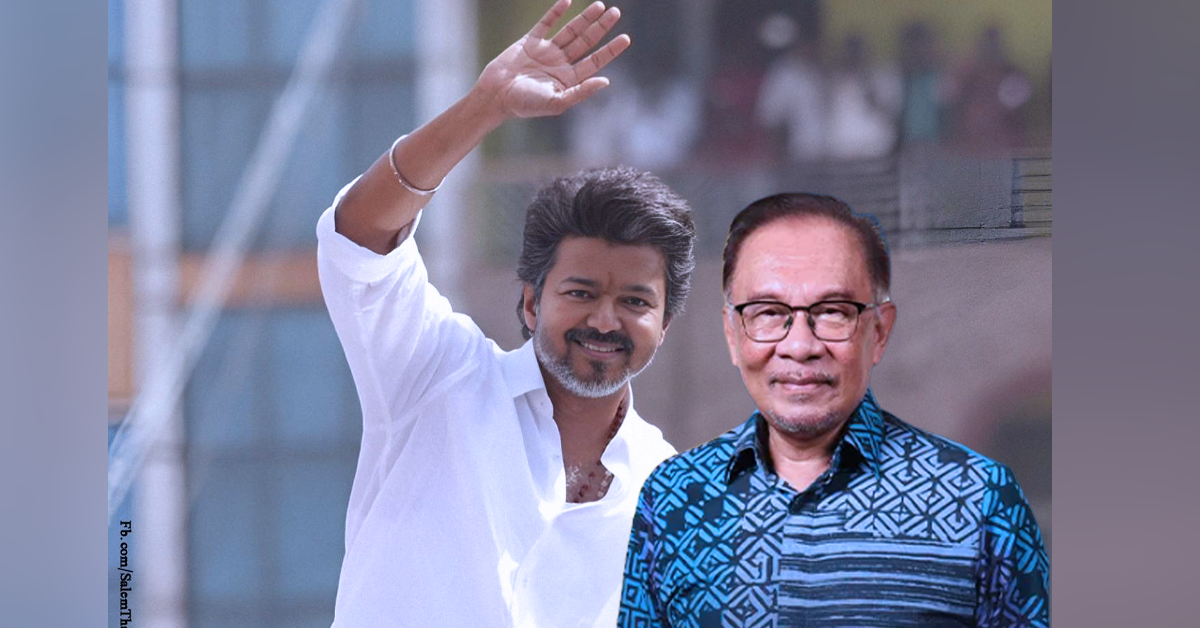Vijay menghargai ucapan tahniah Perdana Menteri Malaysia dan komited eratkan hubungan Tamil Nadu–Malaysia