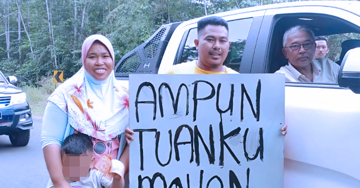 Penduduk kampung yang memohon bantuan daripada Sultan Pahang isu bekalan elektrik.