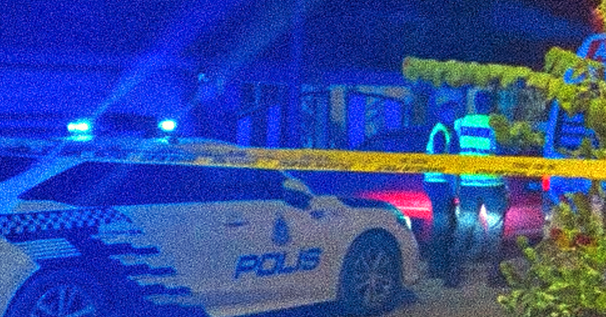 Kenderaan polis di lokasi kejadian bunuh melibatkan wanita warga emas di Ipoh